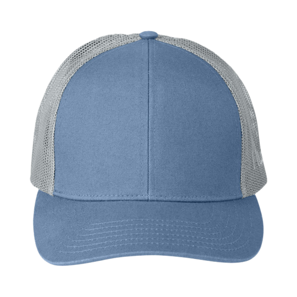 HUK LoPro Snapback Trucker Cap, Harbor Mist, Front view