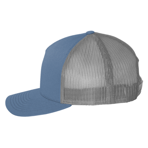 HUK LoPro Snapback Trucker Cap, Harbor Mist, Left Side view