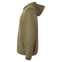HUK Men's Coldfront+ Performance Hooded Sweatshirt, Overland Heather, Left Sleeve view