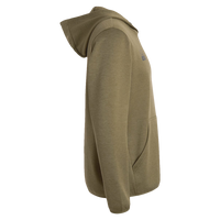 HUK Men's Coldfront+ Performance Hooded Sweatshirt, Overland Heather, Right Sleeve view