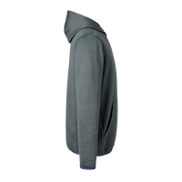 HUK Men's Coldfront+ Performance Hooded Sweatshirt, Volcanic Ash Heather, Right Sleeve view
