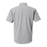 HUK Men's Kona Solid Shirt, Harbor Mist, Back view