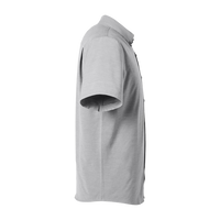 HUK Men's Kona Solid Shirt, Harbor Mist, Right Sleeve view