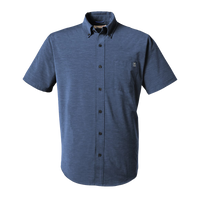 HUK Men's Kona Solid Shirt, Naval Academy, Front view