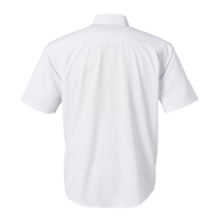 HUK Men's Kona Solid Shirt, White, Back view