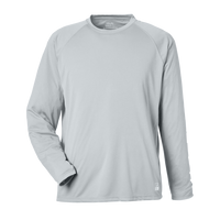 HUK Men's LoPro Pursuit Long Sleeve T-Shirt, Harbor Mist, Front view