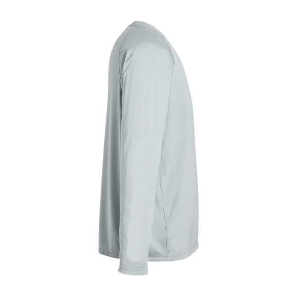 HUK Men's LoPro Pursuit Long Sleeve T-Shirt, Harbor Mist, Right Sleeve view