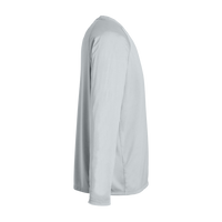 HUK Men's LoPro Pursuit Long Sleeve T-Shirt, Harbor Mist, Right Sleeve view