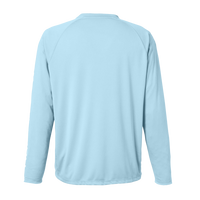 HUK Men's LoPro Pursuit Long Sleeve T-Shirt, Plein Air, Back view