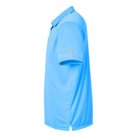 HUK Men's Pursuit Performance Polo, Marolina Blue, Left Sleeve view