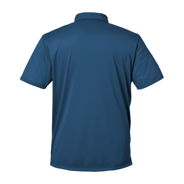 HUK Men's Pursuit Performance Polo, Sargasso Sea, Back view