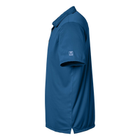 HUK Men's Pursuit Performance Polo, Sargasso Sea, Left Sleeve view