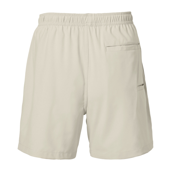 HUK Men's Pursuit Volley Shorts, Khaki, Back view
