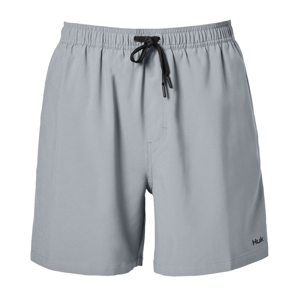 HUK Men's Pursuit Volley Shorts, Night Owl, Front view