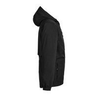 HUK Men's Rover Rain Jacket, Black, Right Sleeve view