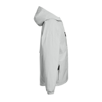 HUK Men's Rover Rain Jacket, Harbor Mist, Right Sleeve view