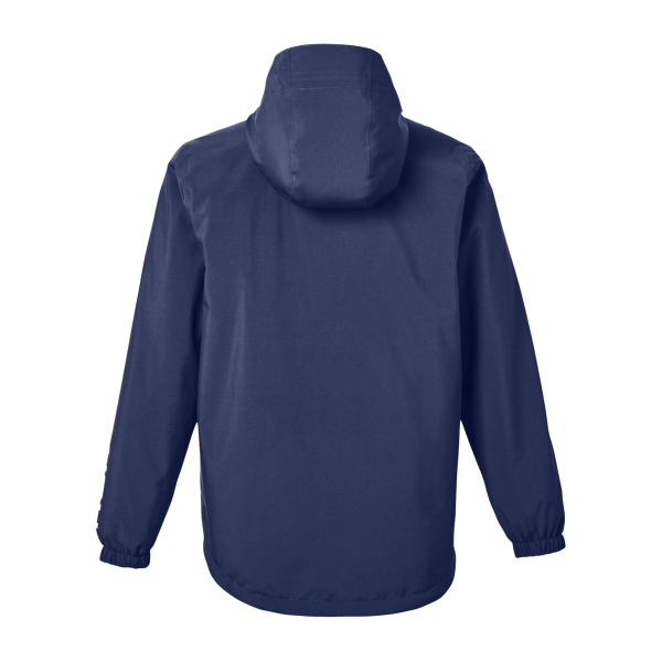 HUK Men's Storm Rain Jacket, Naval Academy, Back view