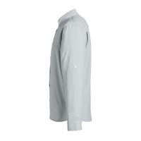 HUK Men's Tide Point Pocket Fishing Shirt, Harbor Mist, Left Sleeve view