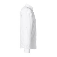 HUK Men's Tide Point Pocket Fishing Shirt, White, Right Sleeve view