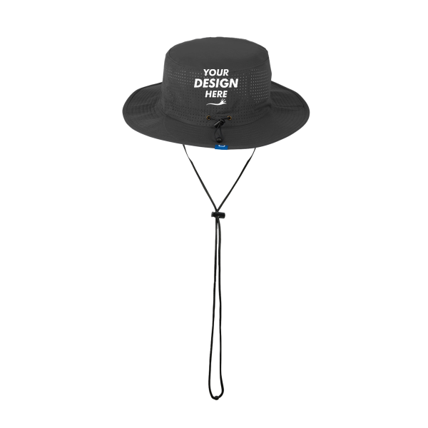 HUK Solid Booney, Volcanic Ash, Back view, Mockup