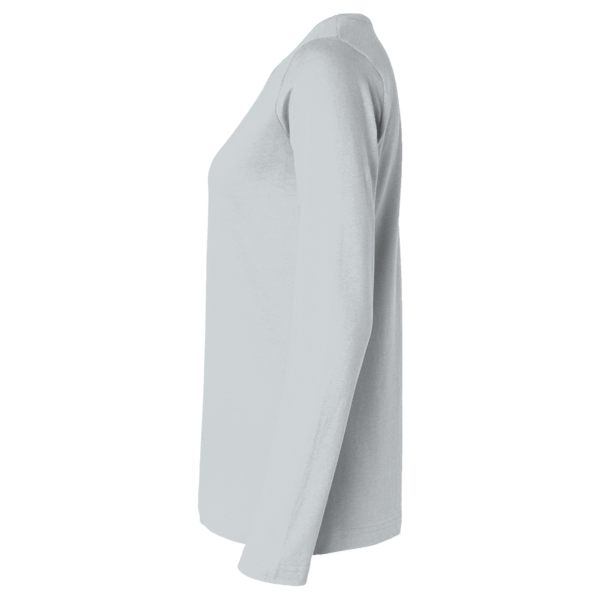HUK Women's LoPro Pursuit T-Shirt, Harbor Mist, Left Sleeve view