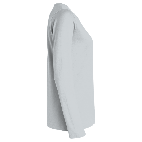 HUK Women's LoPro Pursuit T-Shirt, Harbor Mist, Right Sleeve view