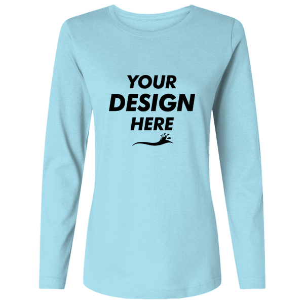 HUK Women's LoPro Pursuit T-Shirt, Island Paradise, Front view, Mockup