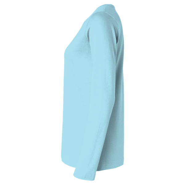 HUK Women's LoPro Pursuit T-Shirt, Island Paradise, Left Sleeve view