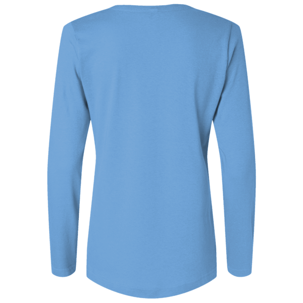HUK Women's LoPro Pursuit T-Shirt, Marolina Blue, Back view
