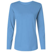 HUK Women's LoPro Pursuit T-Shirt, Marolina Blue, Front view