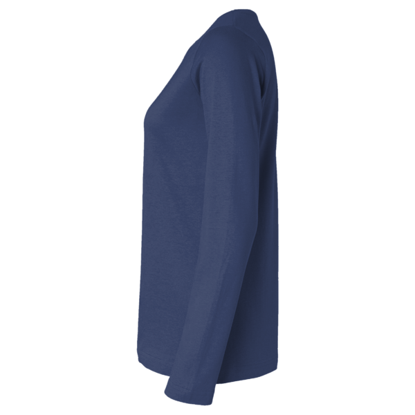 HUK Women's LoPro Pursuit T-Shirt, Naval Academy, Left Sleeve view