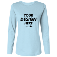 HUK Women's LoPro Pursuit T-Shirt, Plein Air, Front view, Mockup