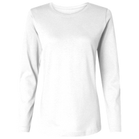 HUK Women's LoPro Pursuit T-Shirt, White, Front view