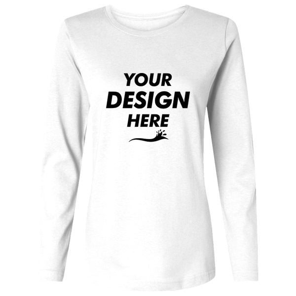 HUK Women's LoPro Pursuit T-Shirt, White, Front view, Mockup