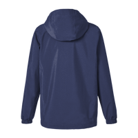HUK Women's Storm Rain Jacket, Naval Academy, Back view