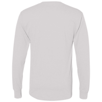 Hanes Authentic Long Sleeve T-Shirt, Ash, Back view