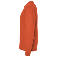 Hanes Authentic Long Sleeve T-Shirt, Orange, Left Sleeve view