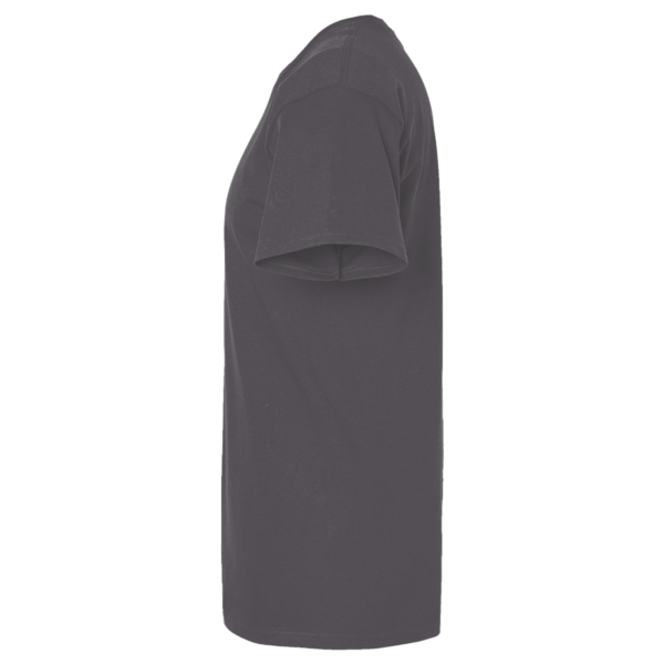 Hanes Beefy-T® Tall T-Shirt, Charcoal Heather, Left Sleeve view