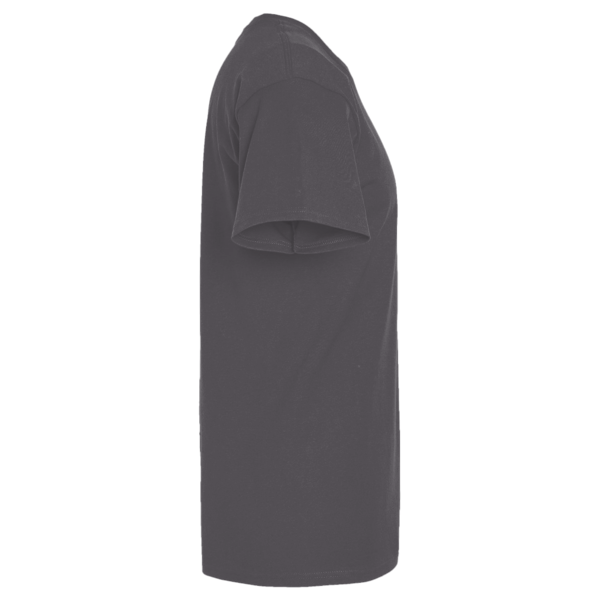 Hanes Beefy-T® Tall T-Shirt, Charcoal Heather, Right Sleeve view