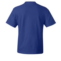 Hanes Beefy-T® Tall T-Shirt, Deep Royal, Back view