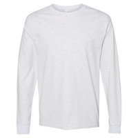 Hanes Essential-T Long Sleeve T-Shirt, Ash, Front view