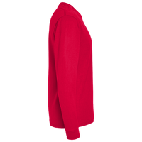 Hanes Essential-T Long Sleeve T-Shirt, Deep Red, Right Sleeve view
