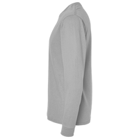 Hanes Essential-T Long Sleeve T-Shirt, Light Steel, Left Sleeve view