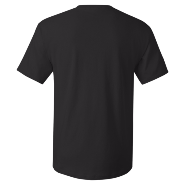 Hanes Essential-T T-Shirt, Black, Back view