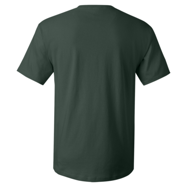 Hanes Essential-T T-Shirt, Deep Forest, Back view