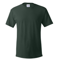 Hanes Essential-T T-Shirt, Deep Forest, Front view