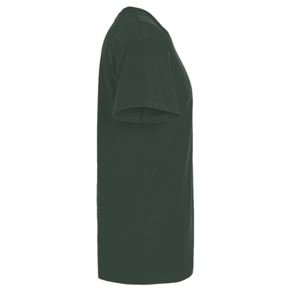 Hanes Essential-T T-Shirt, Deep Forest, Right Sleeve view