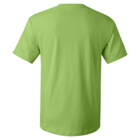 Hanes Essential-T T-Shirt, Lime, Back view