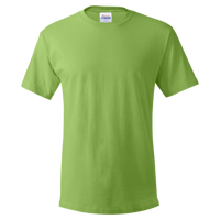 Hanes Essential-T T-Shirt, Lime, Front view