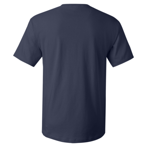 Hanes Essential-T T-Shirt, Navy, Back view